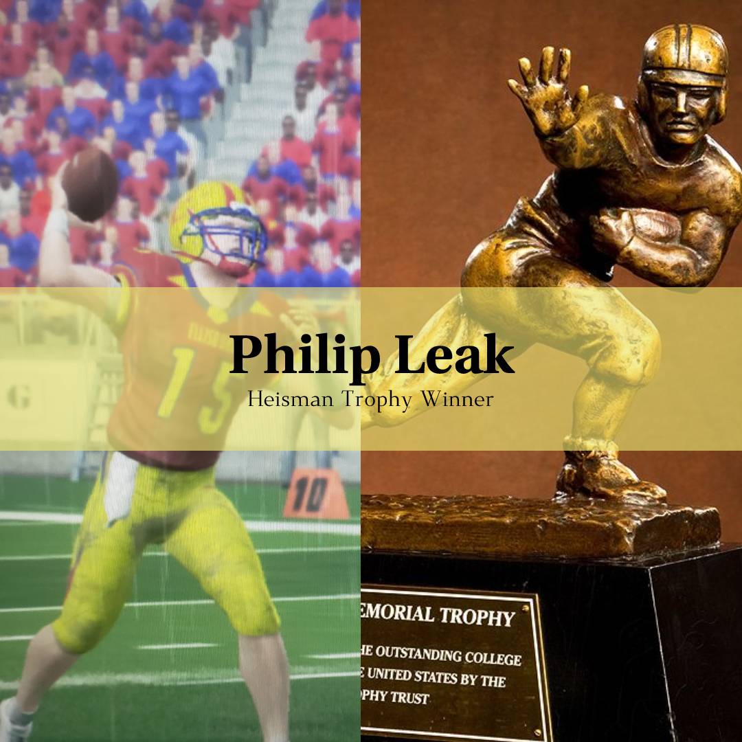 Philip Leak 2017 Heisman